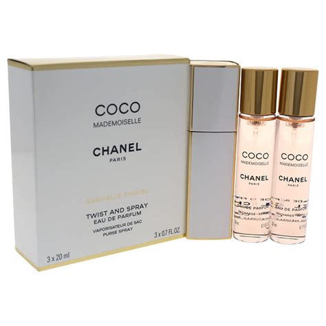 chanel coco mademoiselle twist and spray eau de parfum 60ml|Chanel mademoiselle gift set boots.